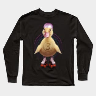 DUCK SKATING Long Sleeve T-Shirt